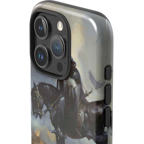 Death Dealer on Horseback by Frazetta iPhone 16 Pro Max Impact Case